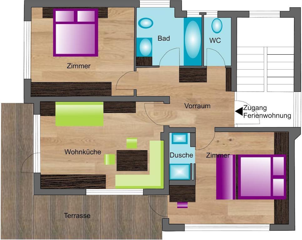 Ferienwohnung Scheiber Sölden Cameră foto